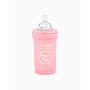 TWISTSHAKE BIBERON 180ML PASTEL ROSA