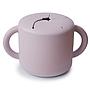 Taza para snack silicona SOLID Soft Lilac