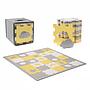 ALFOMBRA DE JUEGOS PUZZLE 3D LUNO YELLOW