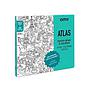 OMY POSTER XL OMY ATLAS PARA COLOREAR