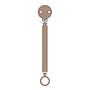 CADENA DE CHUPETE C/BROCHE SILICONA WONDER INTENSE COLOR RAW UMBER