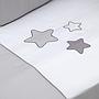 COLCHA+PROTECTOR CUNA 60 NIGHT GRIS