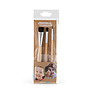 SET DE 3 PINCELES PARA MAQUILLAJE