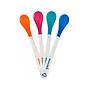 MUNCHKIN Pack 4 Cucharas Termosensibles de Seguridad White Hot