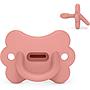 CHUPETE TODOSILICONA FIS. 0-6M BUTTERFLY ROSA