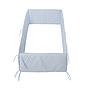 PROTECTOR DE CUNA 360 LISO CIELO EMPOLVADO 360X30CM