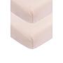 MEYCO SABANA BAJ.AJUS.CUNA 60 - PACK DE 2 - 60x120 CM ME-UNI SOFT PINK