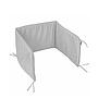 PROTECTOR DE CUNA 60 LISO GRIS