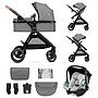 SILLA DE PASEO ESME 3 in 1 MINK PRO 2 GREY