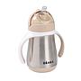 BOTELLA CANTIMPLORA INOX 350ML BEIG
