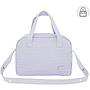 BOLSO MATERNAL MALETIN GOFRE CELESTE