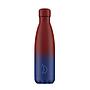 BOTELLA INOX CHILLY'S 500ML GRADIENT AZUL/ROJO