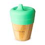 VASO BAMBOO 190ML VERDE ECO RASCALS