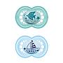MAM CHUPETE ORIGINAL 16M+ SILIC 2UND azul